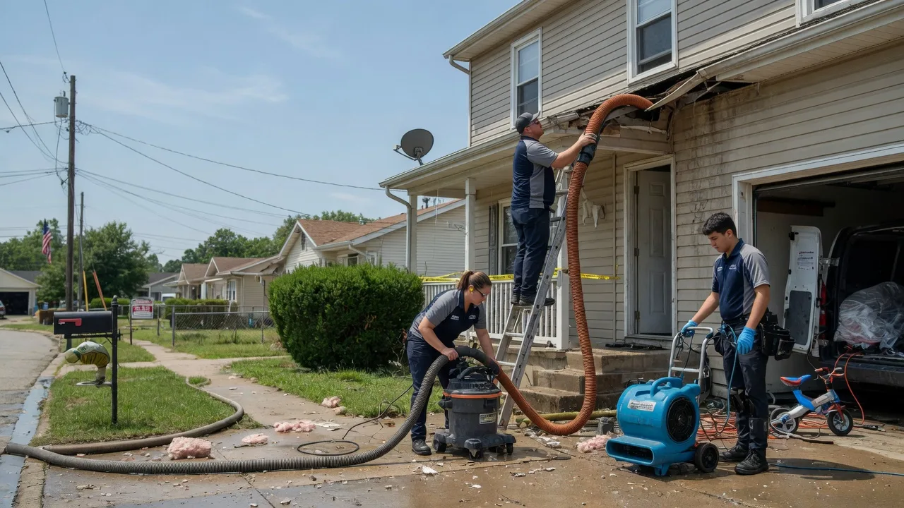 Water Damage Restoration in Dublin, IN near me